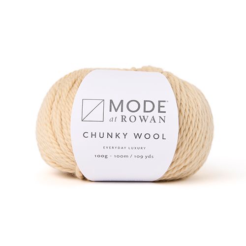 Picture of MODE at Rowan: Chunky Wool 100g  Vanilla (015)